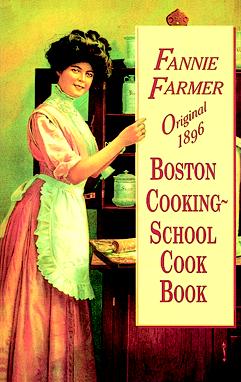 Fannie Merritt Farmer Original 1896 Boston Cooking School Cook Book 