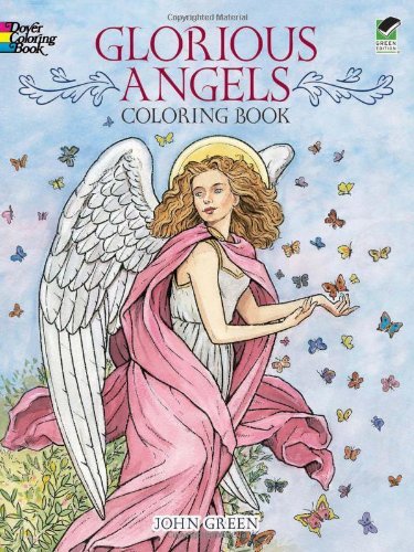 John Green/Glorious Angels Coloring Book