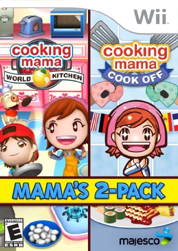 Wii Cooking Mama 2 Pack Majesco Sales Inc. E 