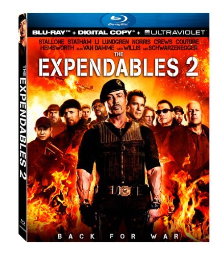 Expendables 2 Stallone Statham Willis Schwarz Blu Ray Dc Uv R Ws 