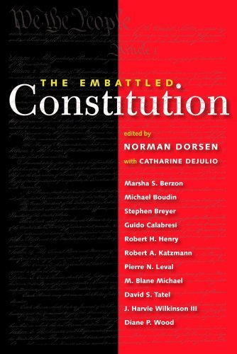 Norman Dorsen The Embattled Constitution 
