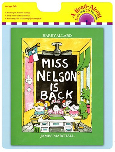 Harry G. Allard/Miss Nelson Is Back Book and CD [With CD]