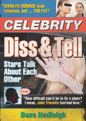 Boze Hadleigh Celebrity Diss And Tell Stars Talk About Each Other 