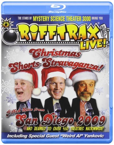 Live! Christmas Shorts Stravag Rifftrax Blu Ray Ws Nr 