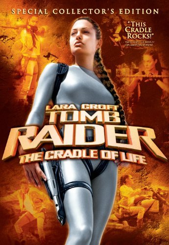 Lara Croft Tomb Raider Cradle Jolie Butler Hounsou Ws Pg13 