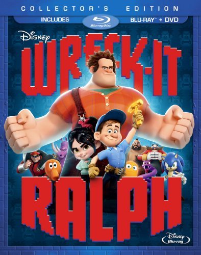 Wreck It Ralph Disney Blu Ray DVD Pg 