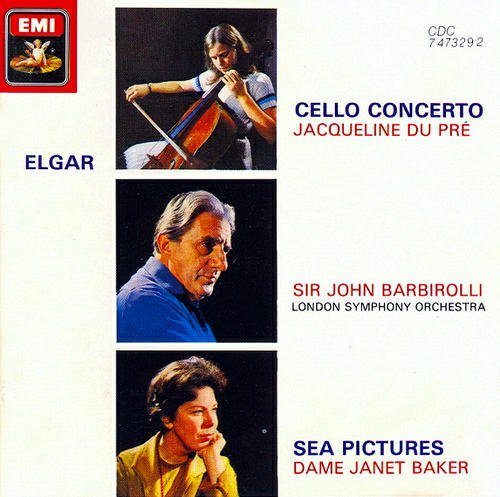 E. Elgar/Con Vc/Sea Piconures@Du Pre (Vc)/Baker (Mez)@Barbirolli/London So