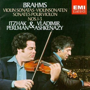 J. Brahms/Son Vln 1-3@Perlman (Vln)/Ashkenazy (Pno)