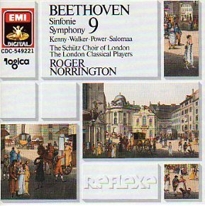 L.V. Beethoven/Sym 9 Choral@Kenny/Walker/Power@Norrington/London Classical Pl