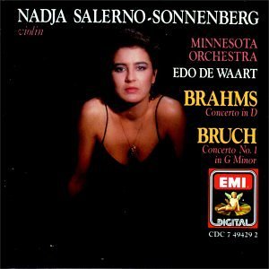 Brahms/Bruch/Con Vn/Con Vn 1@Salerno-Sonnenberg*nadia (Vn)@De Waart/Minnesota Orch