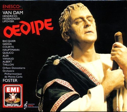 Enescu G. Oedipe Comp Opera Van Dam Gedda Hendricks & Foster Monte Carlo Po 