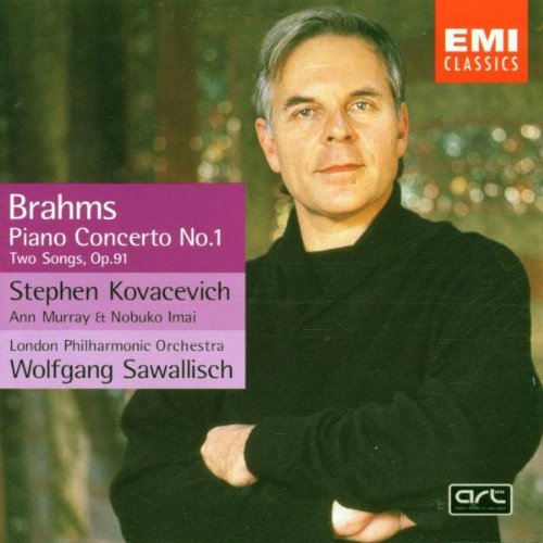 J. Brahms/Con Pno 1/Songs Alt/Va/Pno@Kovacevich/Murray/Imai@Sawallisch/London Phil