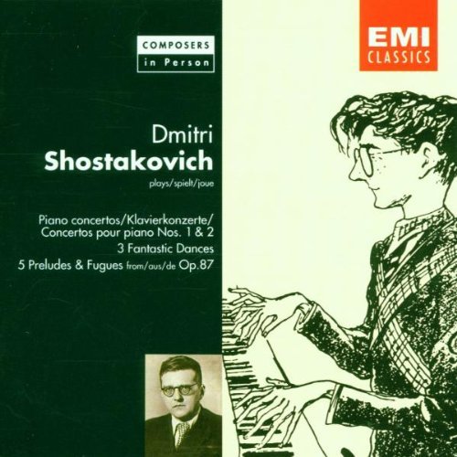 D. Shostakovich/Con Pno 1/2/Pres & Fugues@Shostakovich*dmitri (Pno)@Cluytens/French Natl Rad Orch