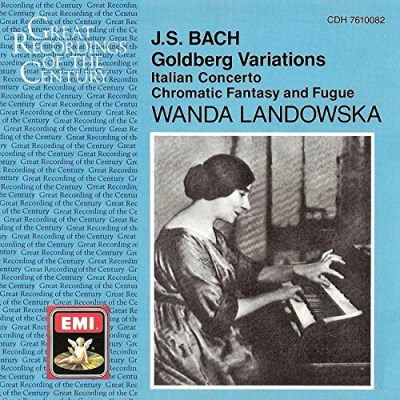 J.S. Bach/Goldberg Var/Chrom Fant@Landowska*wanda (Hrpcrd)