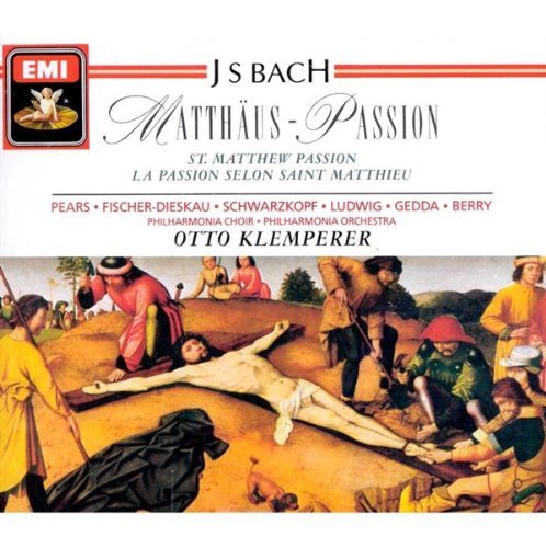 J.S. Bach St. Matthew Passion Schwarzkopf Ludwig Gedda & Klemperer Phil Orch 