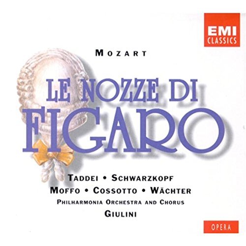 W.A. Mozart/Marriage Of Figaro-Comp Opera@Taddei/Schwarzkopf/Moffo/Vinco@Giulini/Po