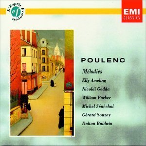 F. Poulenc/Melodies@Ameling/Souzay/Gedda/Parker/+@4 Cd Set