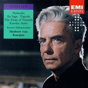 J. Sibelius/Finlandia/En Saga/Tapiola/Swan@Karajan/Berlin Phil