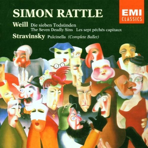 Simon Rattle/Conducts Weill/Stravinsky@Smith/Fryatt/King/Ross/Caley/&@Rattle/Various