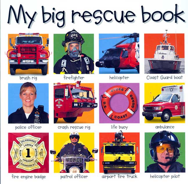 Roger Priddy My Big Rescue Book (my Big Board Books) 