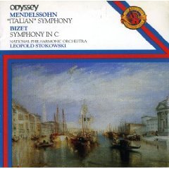 Felix Mendelssohn Georges Bizet Leopold Stokowski/Mendelssohn: Symphony 4 " Italian "/Bizet: Symphon