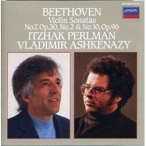 L.V. Beethoven/Son Vln 7/10@Perlman (Vln)/Ashkenazy (Pno)