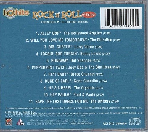 various/Rock N' Roll Of The 60's Volume 1