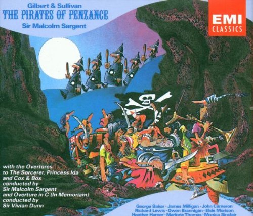 Gilbert & Sullivan Pirates Of Penzance Comp Opere Baker Milligan Cameron Lewis Sargent & Groves Various 