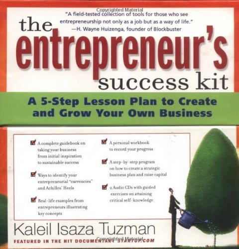 Kaleil Isaza Tuzman Entrepreneur's Success Kit The A 5 Step Lesson Plan To Create And Grow Your Own 