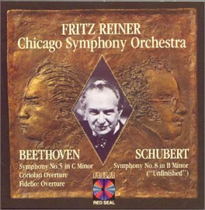 Beethoven Schubert Sym 5 Sym 8 Fidelio Ovt Coriol Reiner Chicago Sym Orch 