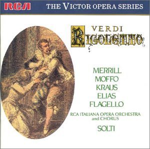 G. Verdi Rigoletto Comp Opera Merrill Moffo Kraus Elias Solti Rca Italiana Opera Orch 