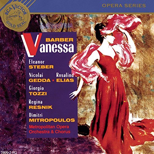 S. Barber Vanessa Comp Opera Steber Gedda Elias Resnik Mitropoulos Met Opera Orch 
