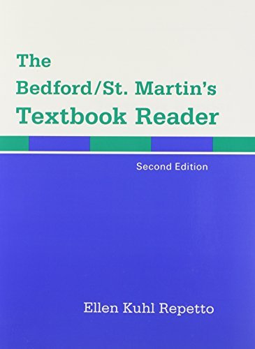 Ellen Kuhl Repetto/The Bedford/St. Martin's Textbook Reader@0002 EDITION;