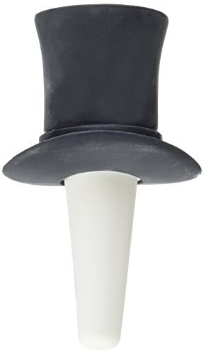 Gift/Bottle Stopper-Top Hat@6/Pack