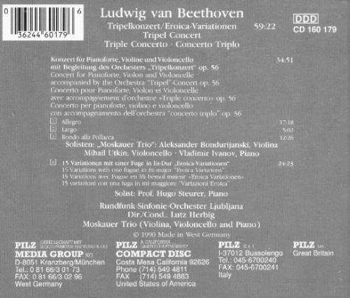 ludwin van beethoven/Tripel-Concert / Eroica Variation@Tripel-Concert / Eroica Variation