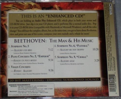 L.V. Beethoven Man & His Music Enhanced CD For Mac Windows 