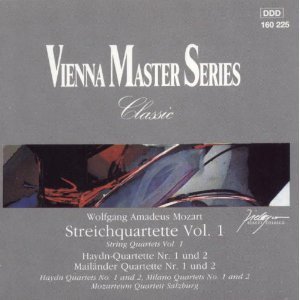 W.A. Mozart/String Quartets, Vol. 1@Vienna Master Series