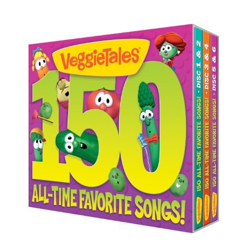 Veggie Tales/150 All-Time Favorite Songs!@6 Cd