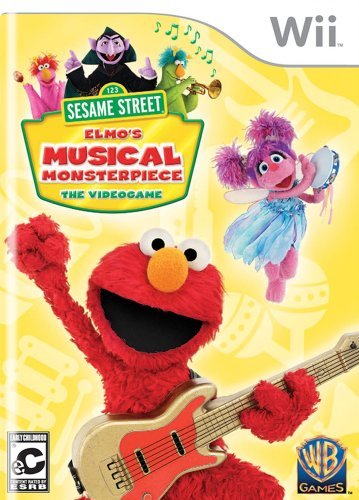 Wii Sesame Street Elmo's Musical Monsterpiece 