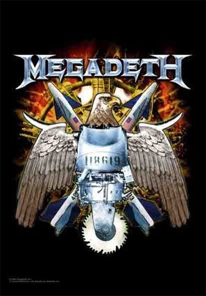 Textile Posters/Megadeth-Eagle