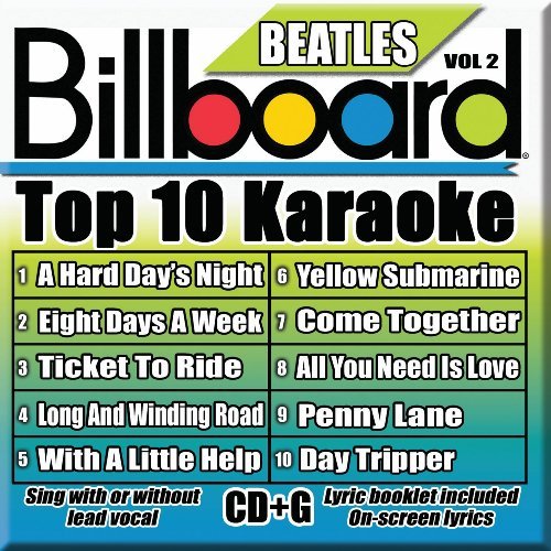 Billboard Top 10 Karaoke/Vol. 2-Billboard Beatles Top 1@Karaoke@Incl. Cdg/10+10 Song