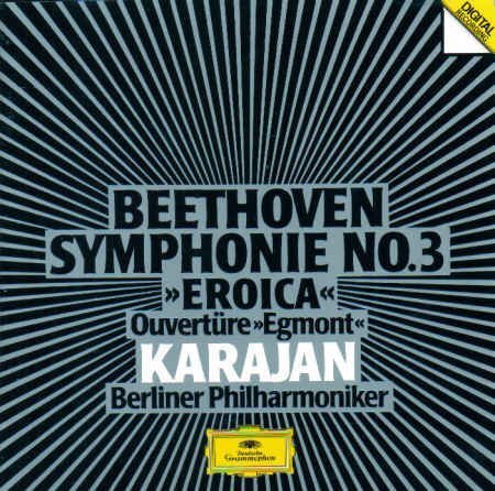 L.V. Beethoven/Sym 3 "eroica" / Egmont Overture@Karajan,Herbert Von