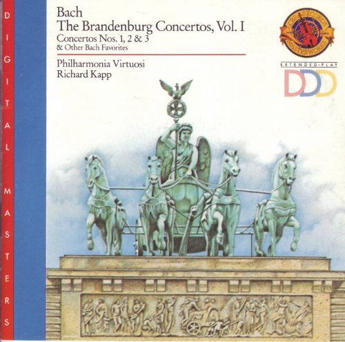 J.S. Bach/Brandenburg Concertos, Vol. 1-Con 1-3@Kapp,Richard