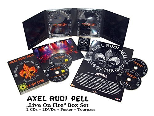 Axel Rudi Pell/Live On Fire@2 Dvd/2 Cd