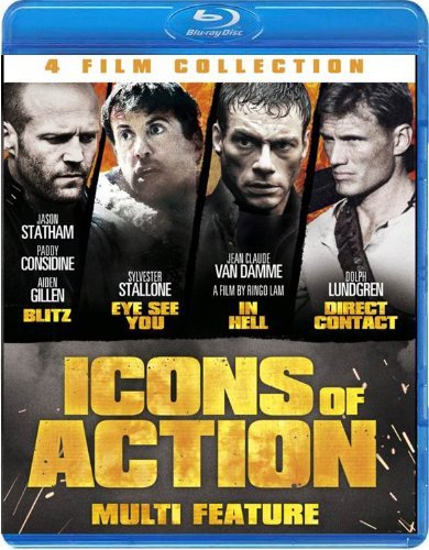 4 Film Icons Of Action Set 4 Film Icons Of Action Set Blu Ray Ws R 2 DVD 