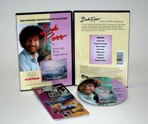 Bob Ross The Joy Of Painting/Seascape With Lighthouse@Dvd