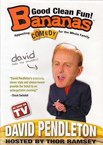 Bananas David Pendleton Good Clean Comedy DVD 