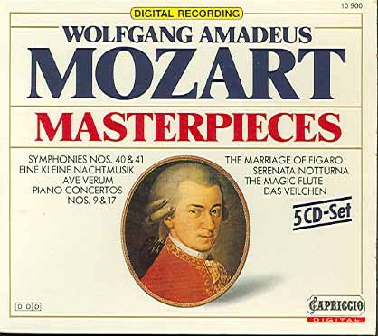 W.A. Mozart Masterpieces Mozart 