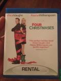 Vince Vaughn Reese Witherspoon Jon Favreau Robert Four Christmases (blu Ray) Blu Ray 