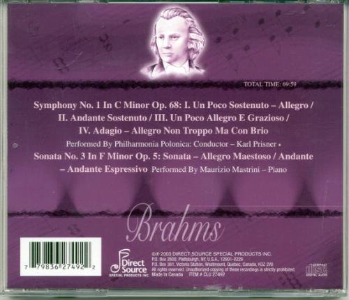 BRAHMS/The Greatest Classical Composers Brahms